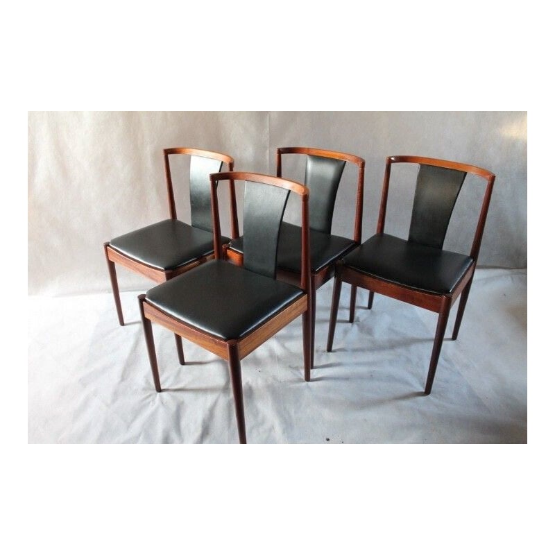 Set of 4 vintage Casala chairs by Carl Sasse, Germany 1960s