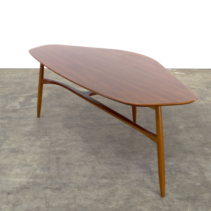 Teak Laauser coffee table - 1950s