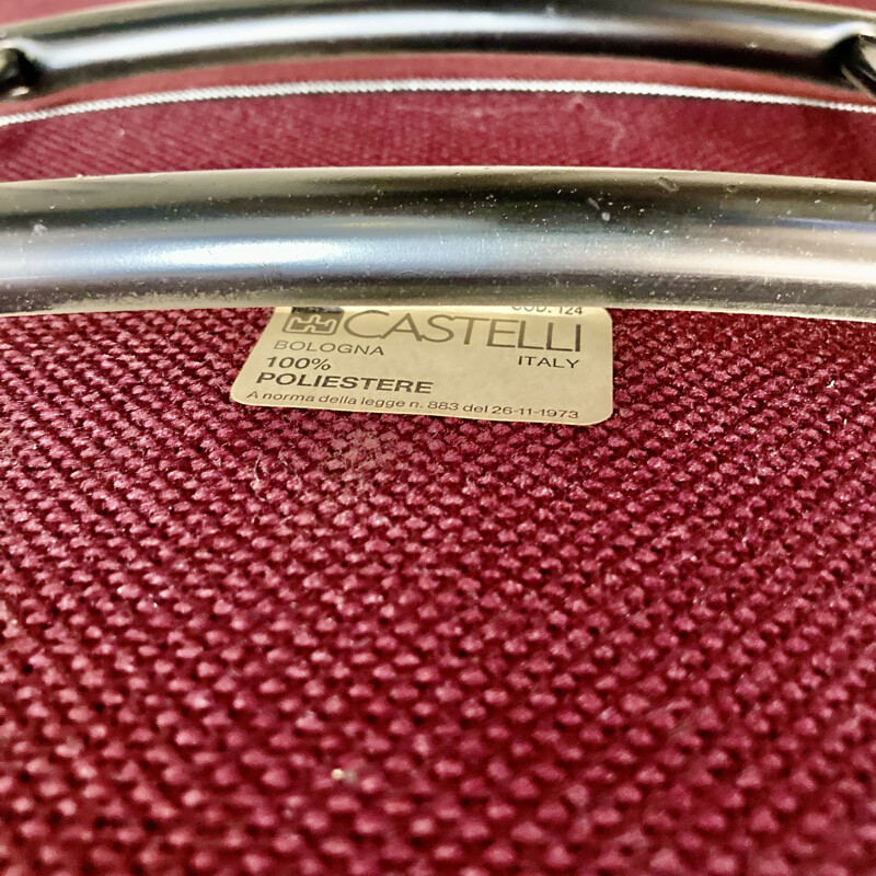 Vintage chair by Piretti for Castelli, 1960