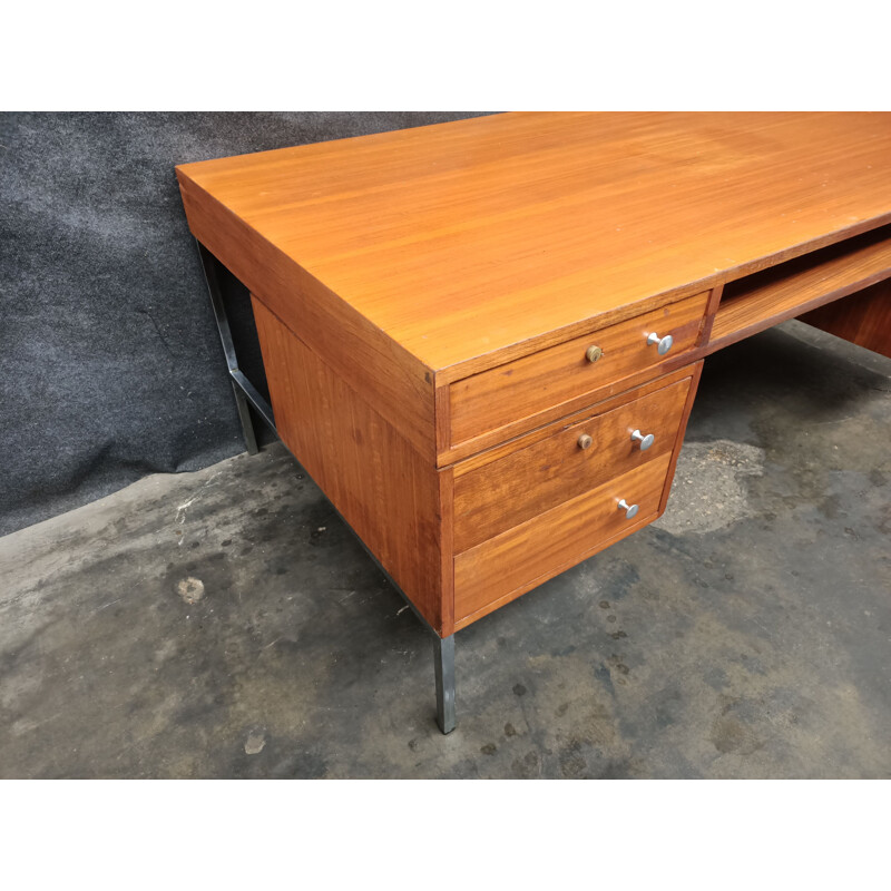 Vintage executive desk by Joseph André Motte, 1960