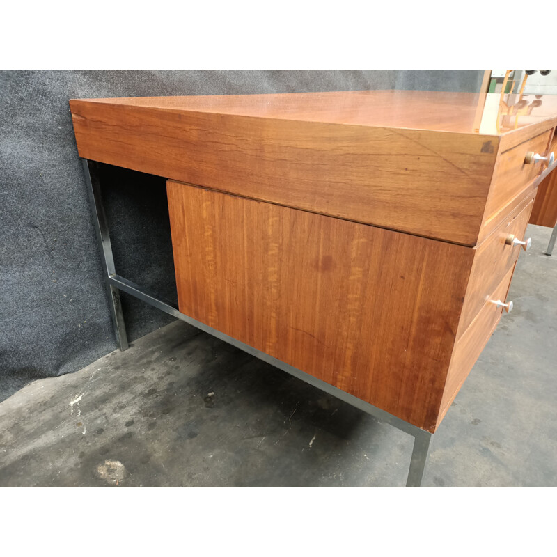 Vintage executive desk by Joseph André Motte, 1960