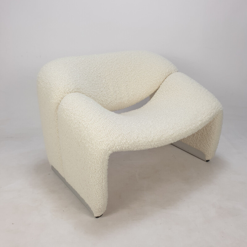 Pareja de sillones vintage Groovy de Pierre Paulin para Artifort, 1980