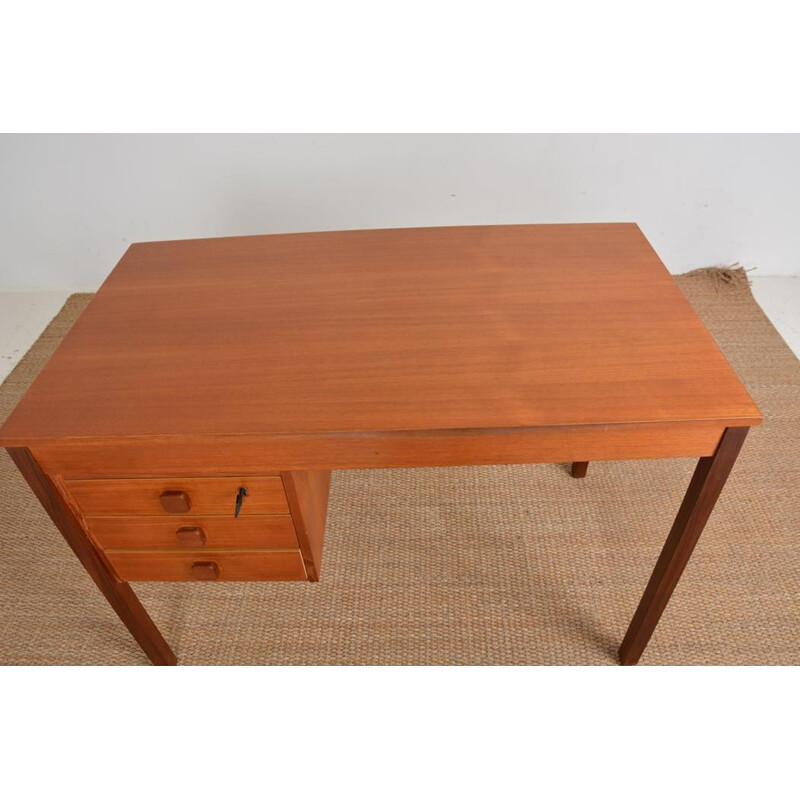 Vintage Danish teak desk by Domino Mobler, 1960