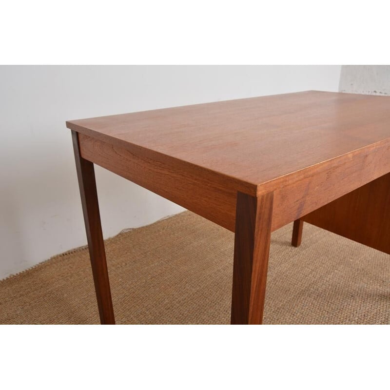 Vintage Danish teak desk by Domino Mobler, 1960