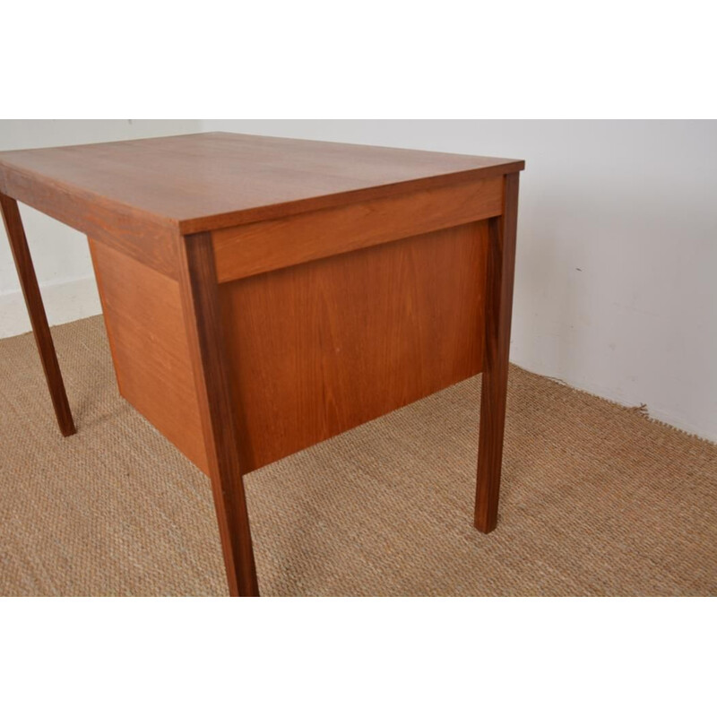 Vintage Danish teak desk by Domino Mobler, 1960