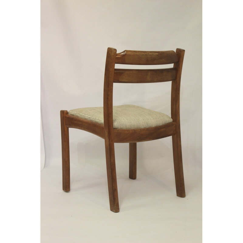 Set van 4 vintage teakhouten stoelen van Dyrlund, 1960