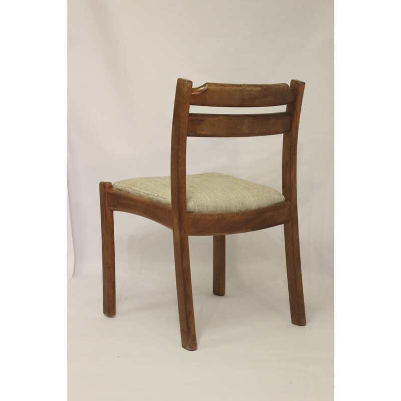 Set of 4 vintage teak chairs by Dyrlund, 1960