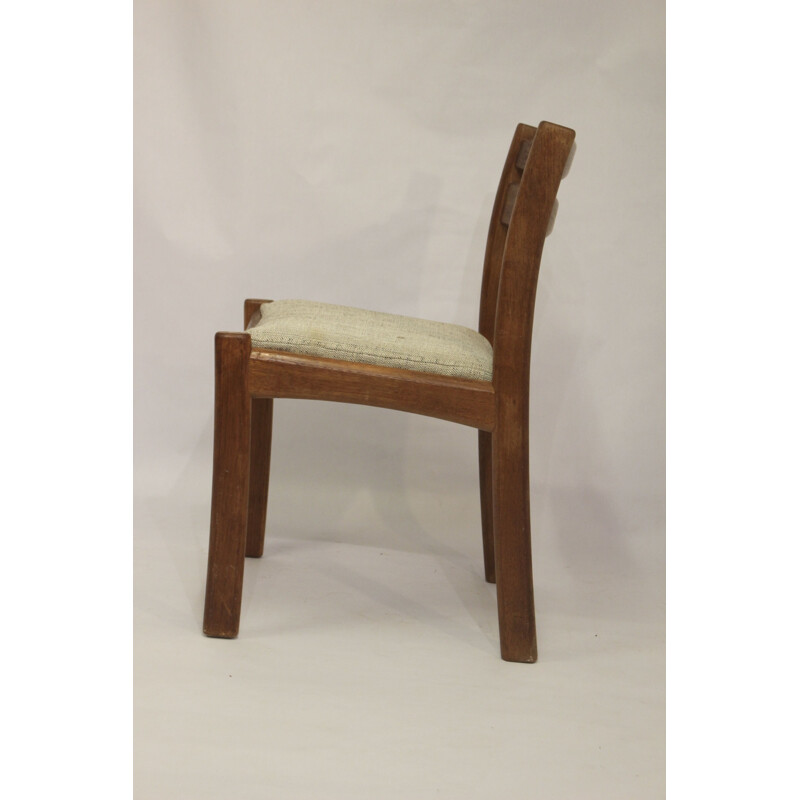 Conjunto de 4 cadeiras de teca vintage da Dyrlund, 1960