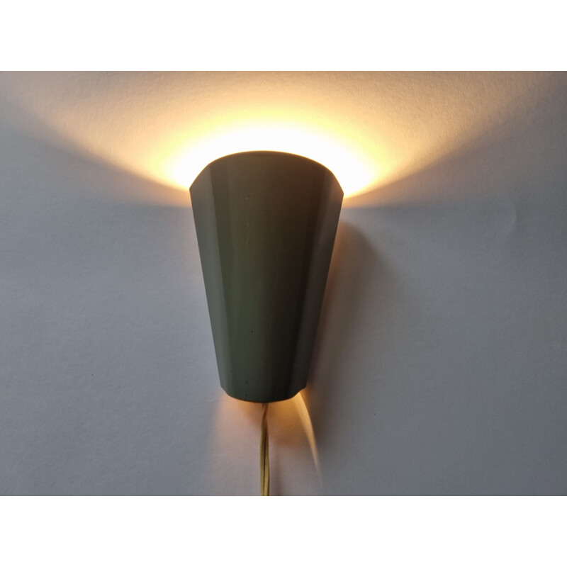 Mid century wall lamp Lidokov by Josef Hurka, 1960s