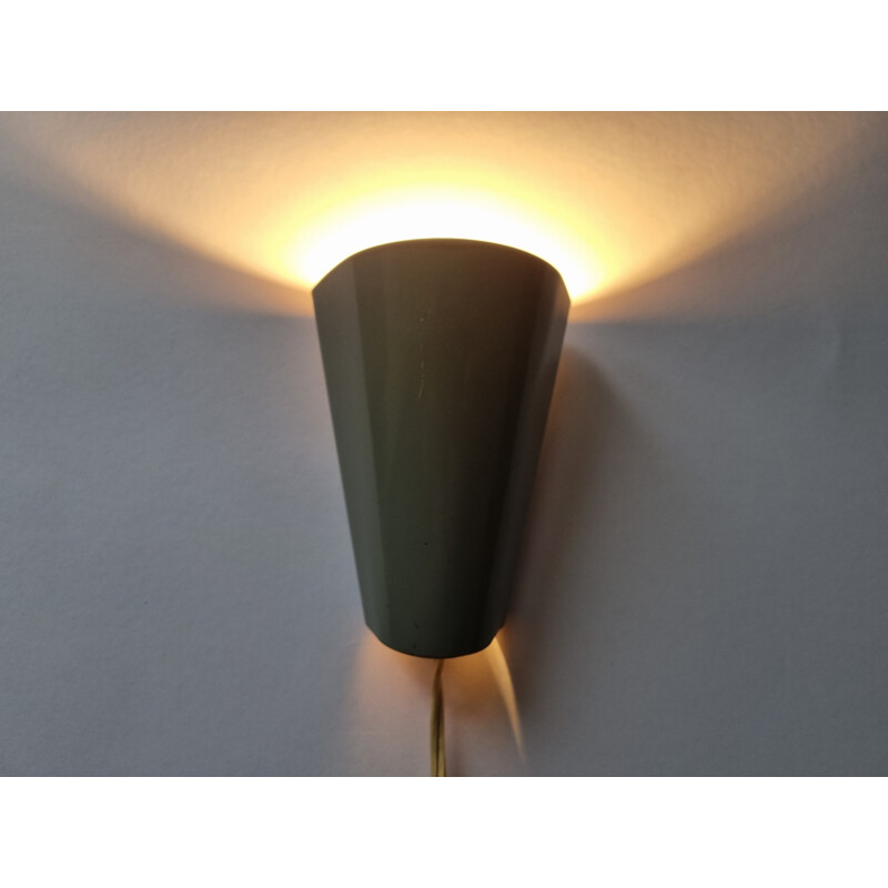 Mid century wall lamp Lidokov by Josef Hurka, 1960s