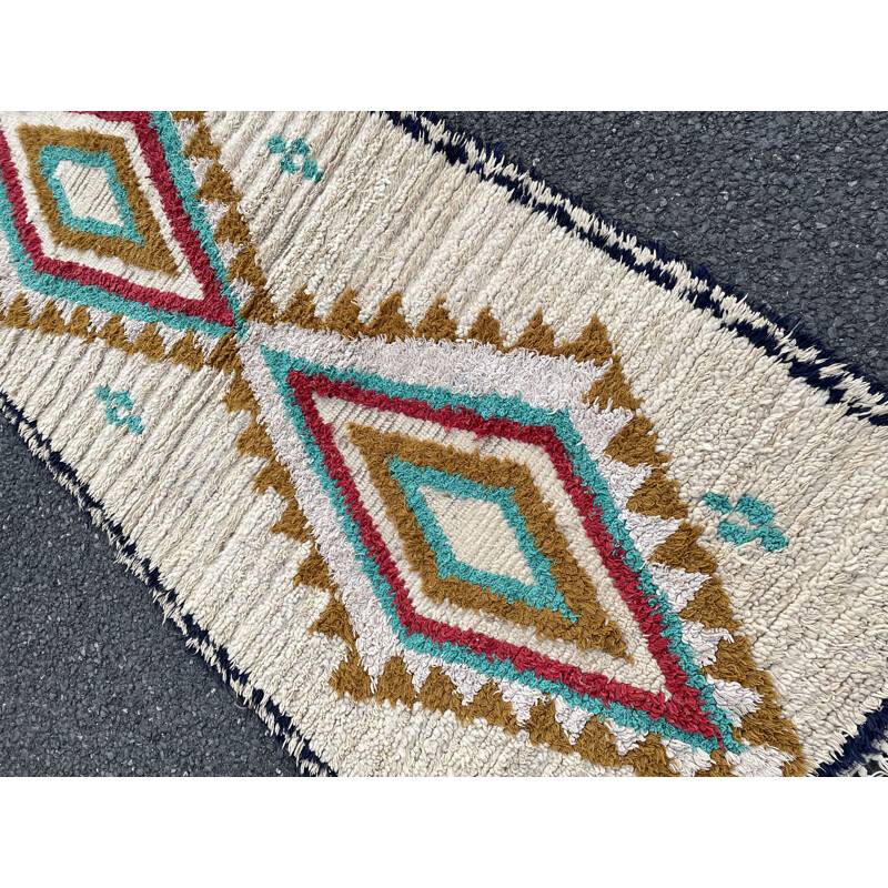 Vintage azilal berber rug