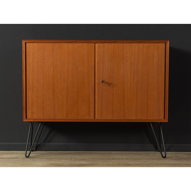 Piccola credenza vintage in teak di Heinrich Riestenpatt, Germania 1960