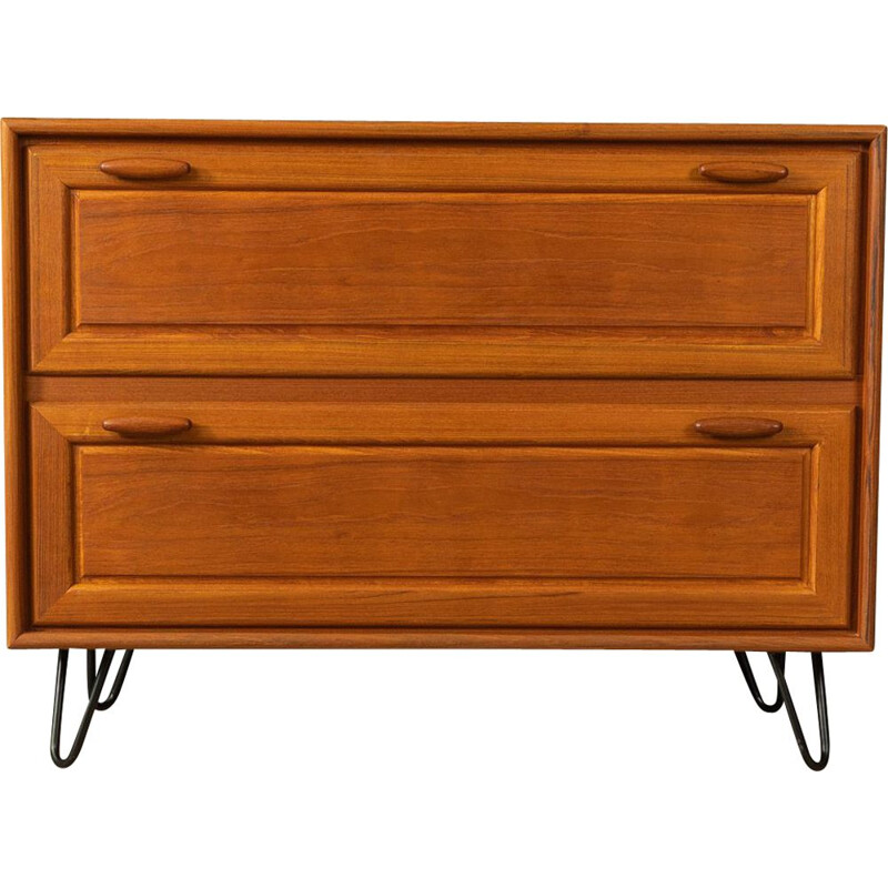 Vintage teak chest of drawers by Heinrich Riestenpatt, Germany 1960s