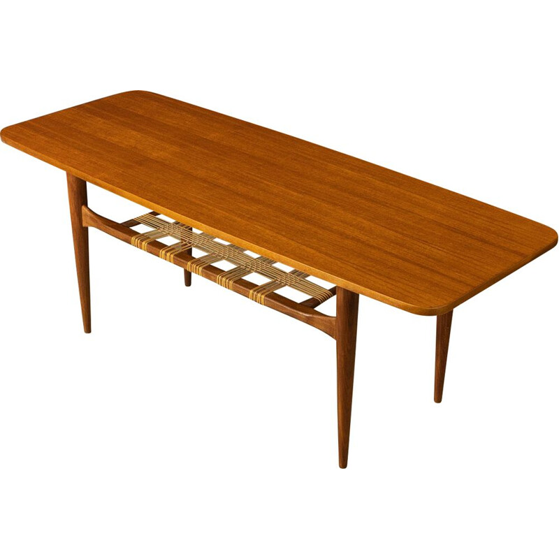 Vintage teak coffee table, Denmark 1960s