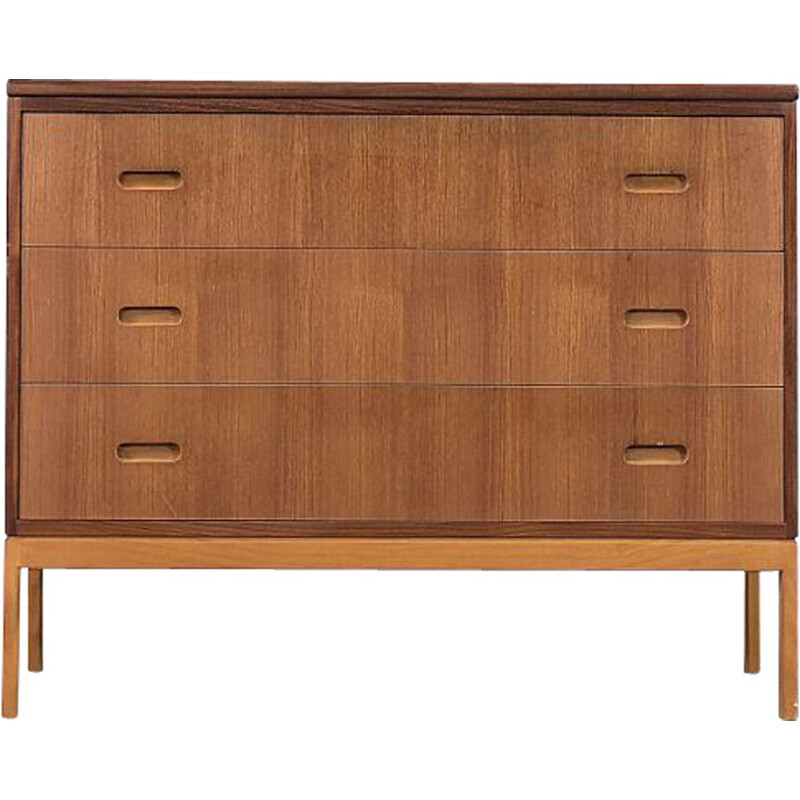 Scandinavian teak chest of drawers, Sweden 1960