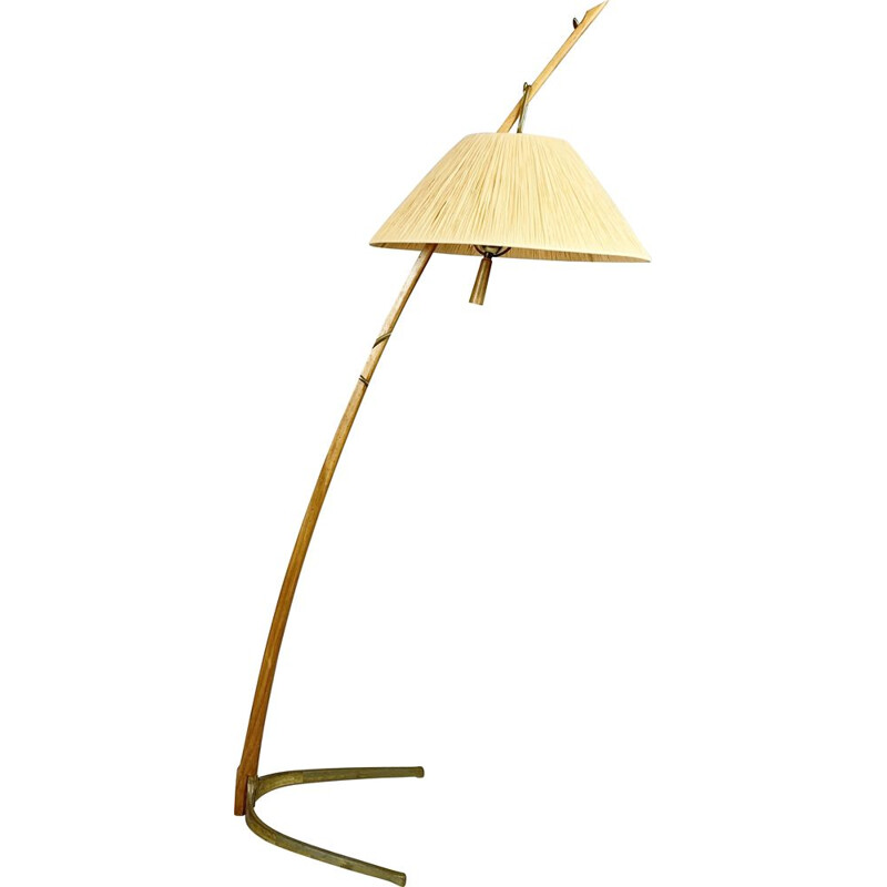 Mid-century floor lamp "Dornstab" by J.T Kalmar, Austria 1950s