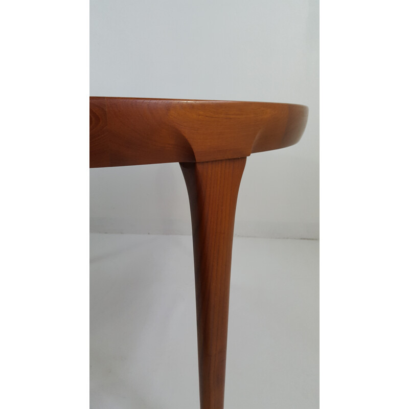 Faarup round table in teak, Ib KOFOD-LARSEN - 1960s