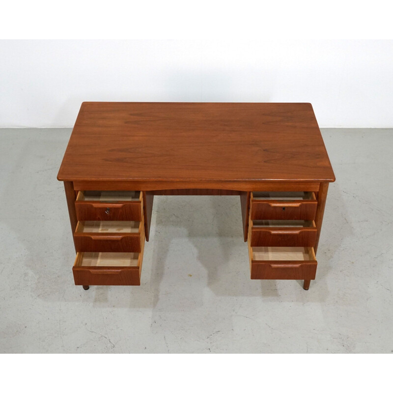 Mid-century Scandinavian teak desk, 1960s