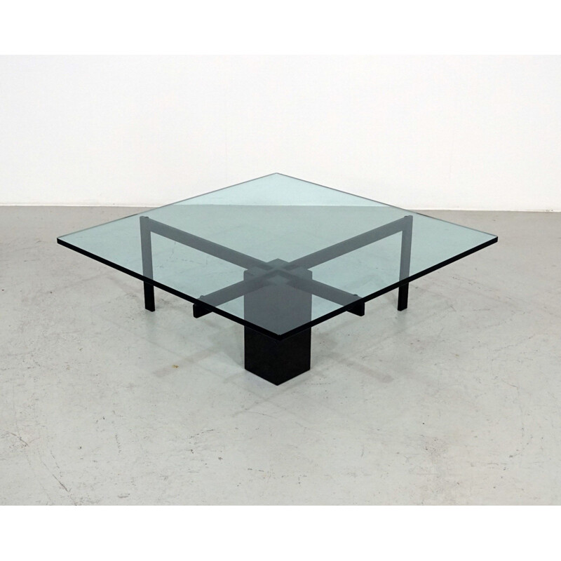 Vintage coffee table by Hank Kwint for Metaform, 1980s