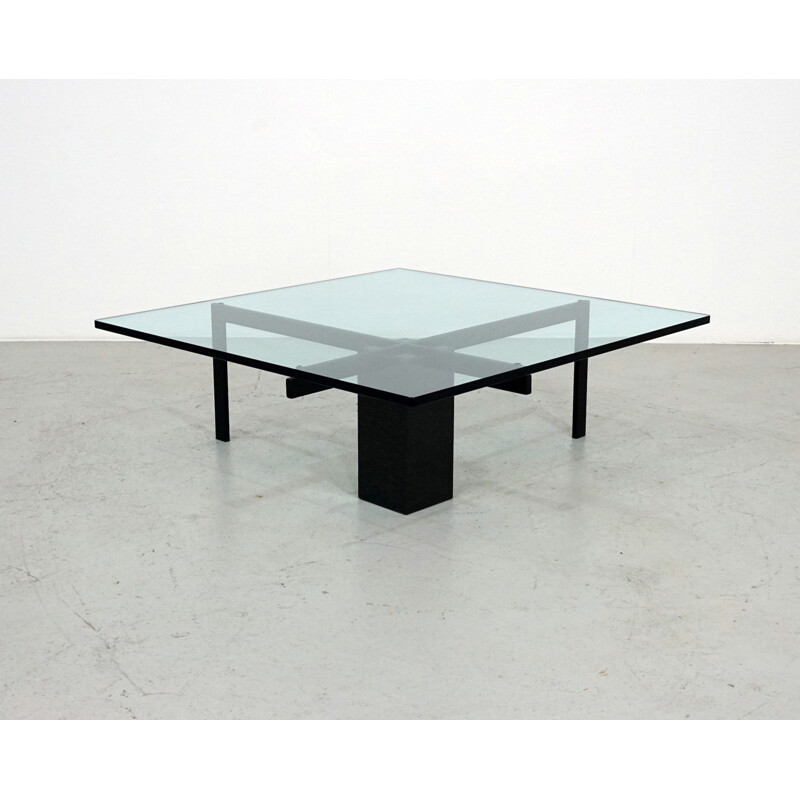 Vintage coffee table by Hank Kwint for Metaform, 1980s