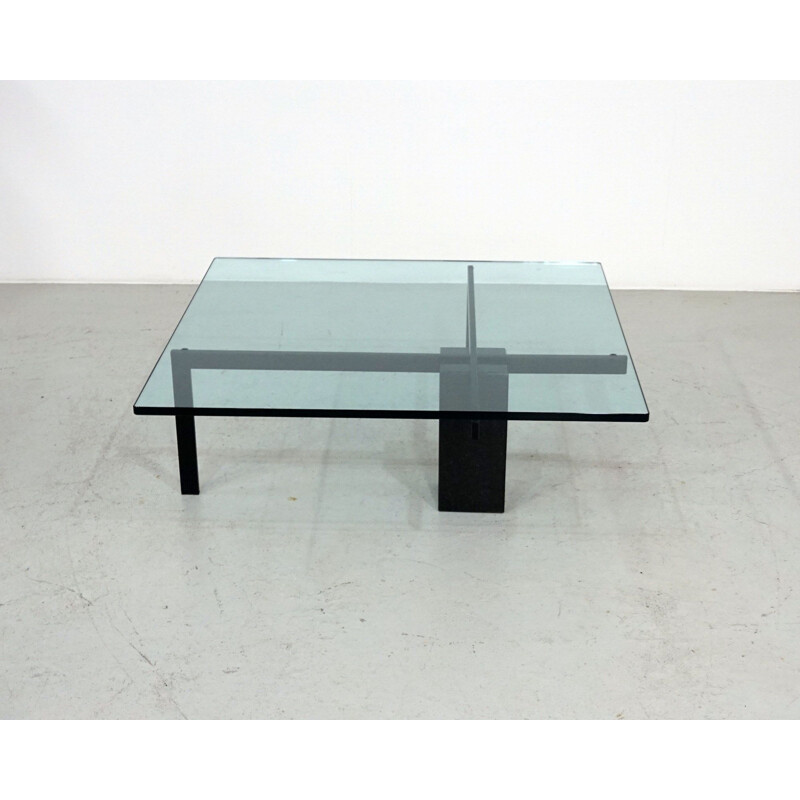 Vintage coffee table by Hank Kwint for Metaform, 1980s