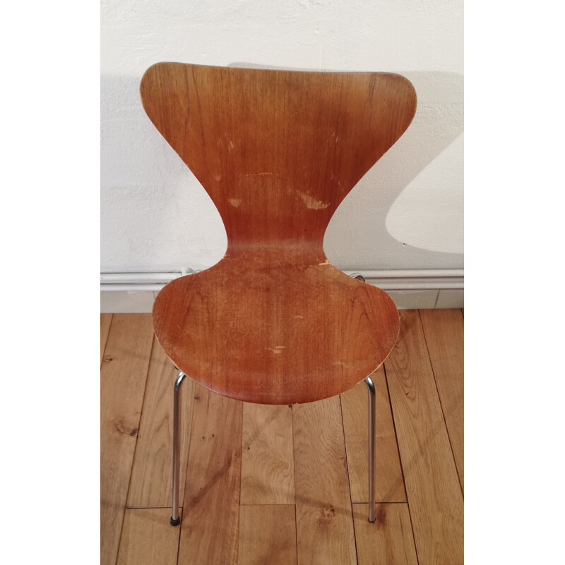 Paire de chaises fourmis vintage par Arne Jacobsen pour Fritz Hansen, 1950