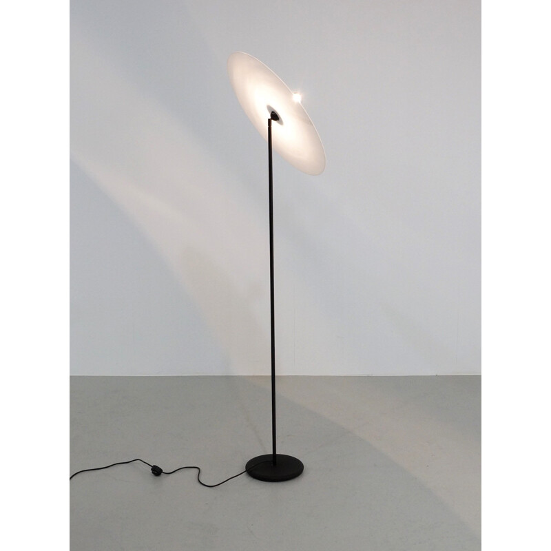 Vintage disk floor lamp, Aldo VAN DEN NIEUWELAAR - 1970