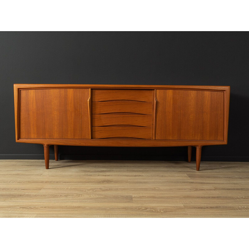 Vintage sideboard with two sliding doors by Axel Christensen for Aco Møbler, Denmark 1960s