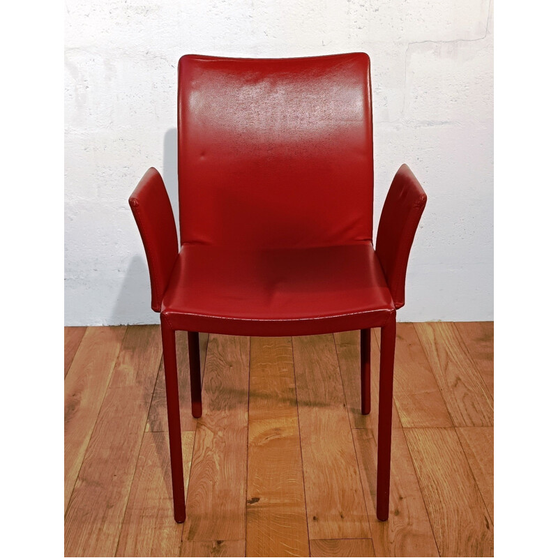 Vintage-Stuhl aus Leder