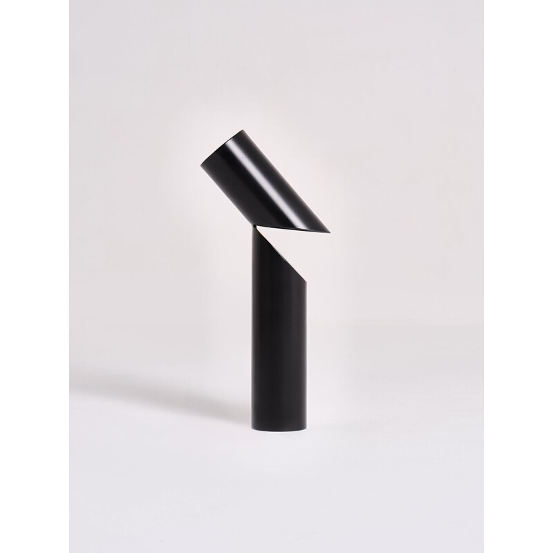 Contemporary vintage Ida steel table lamp by Axel Chay, France