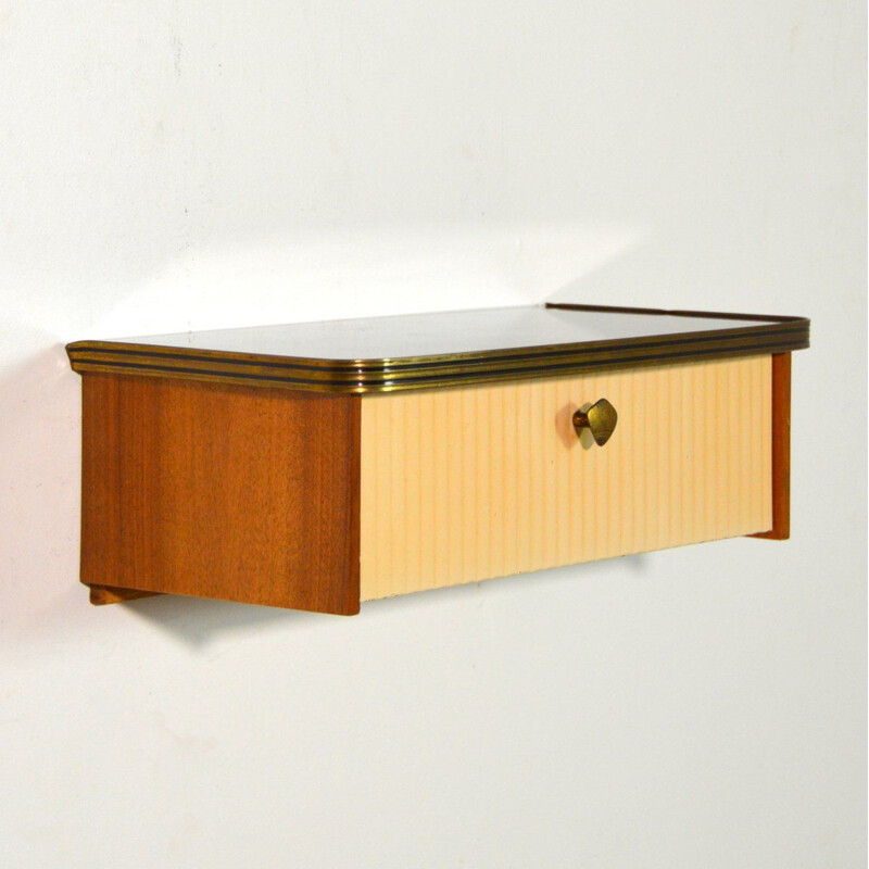 Vintage hanging console, 1950