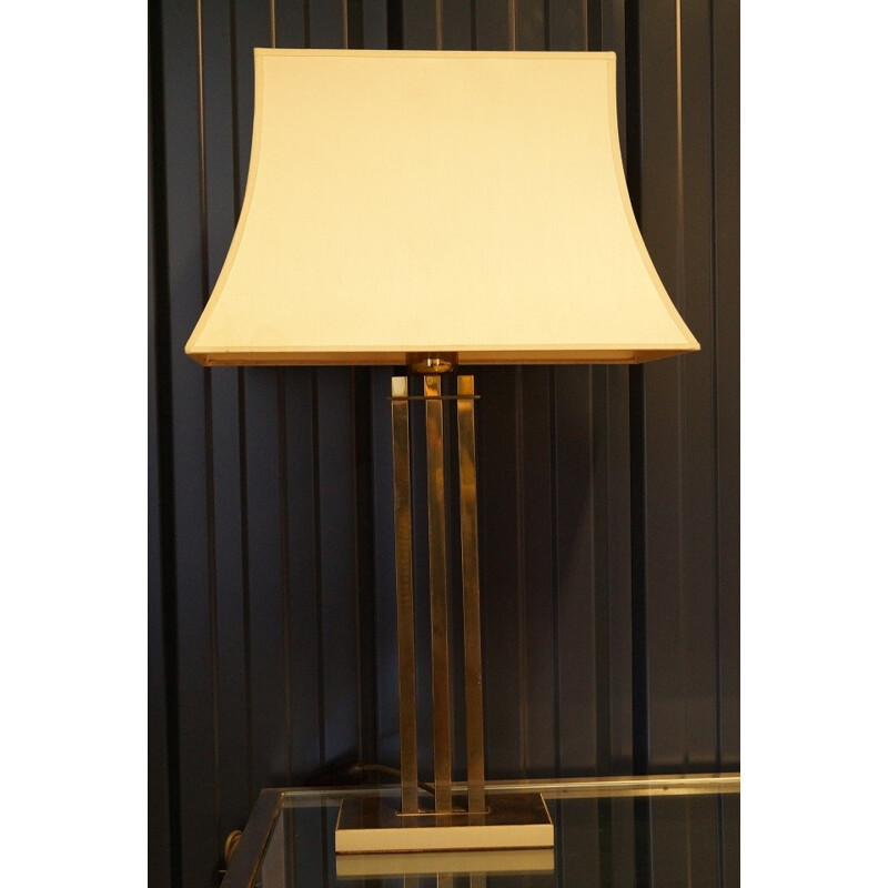 Deknudt brass lamp - 1970s