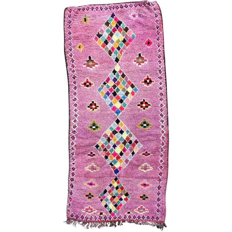 Vintage berber tapijt boujaad