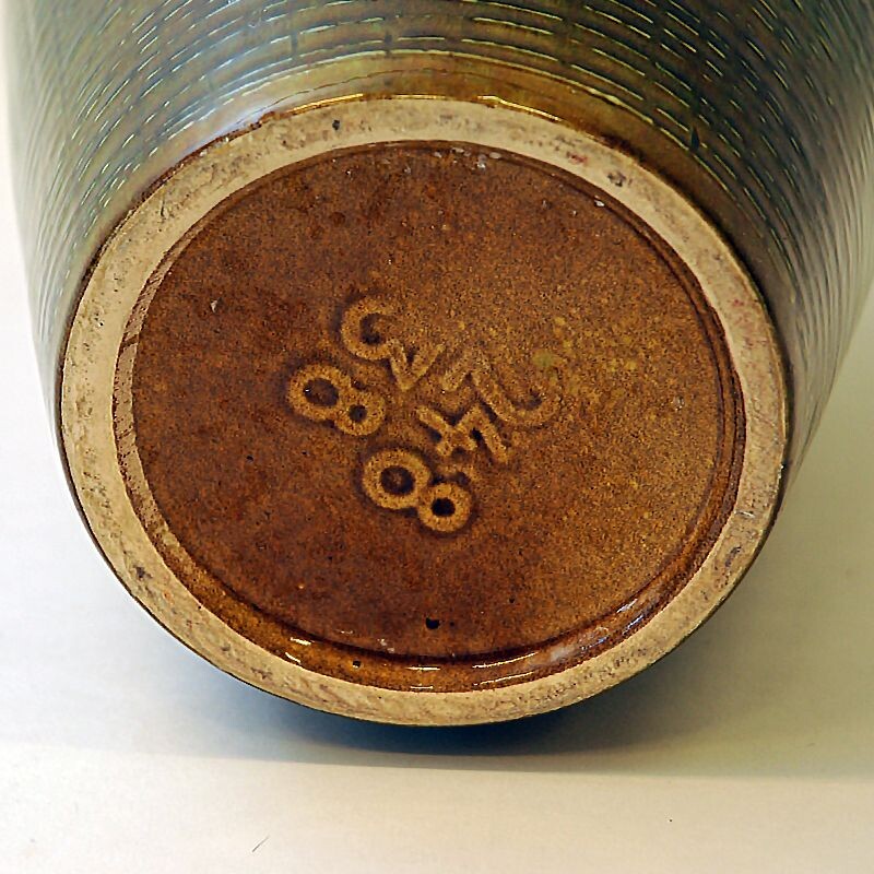 Vase vintage en céramique émaillée par Scheurich Keramik, Allemagne de l'Ouest 1970