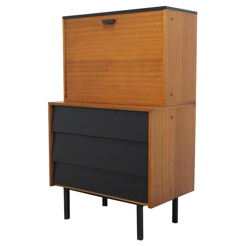 Mid century modern secretary in teak - 1950s