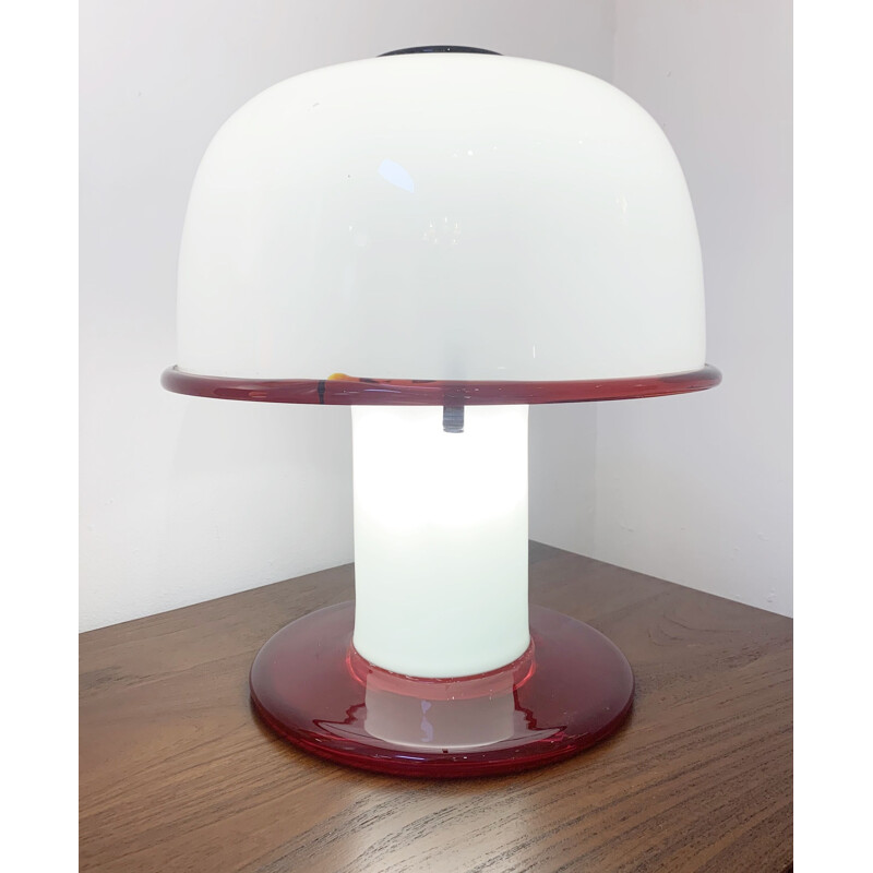 Lampe de table vintage ''Limante'' par Ettore Sottsass pour Vistosi, Italie 1974