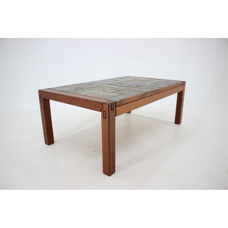 Vintage coffee table in solid teak, Denmark 1970