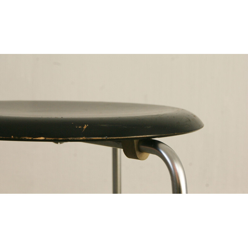 Vintage three-legged stool by Arne Jacobsen, 1950s