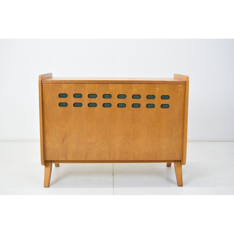 Credenza vintage in legno, Cecoslovacchia 1960