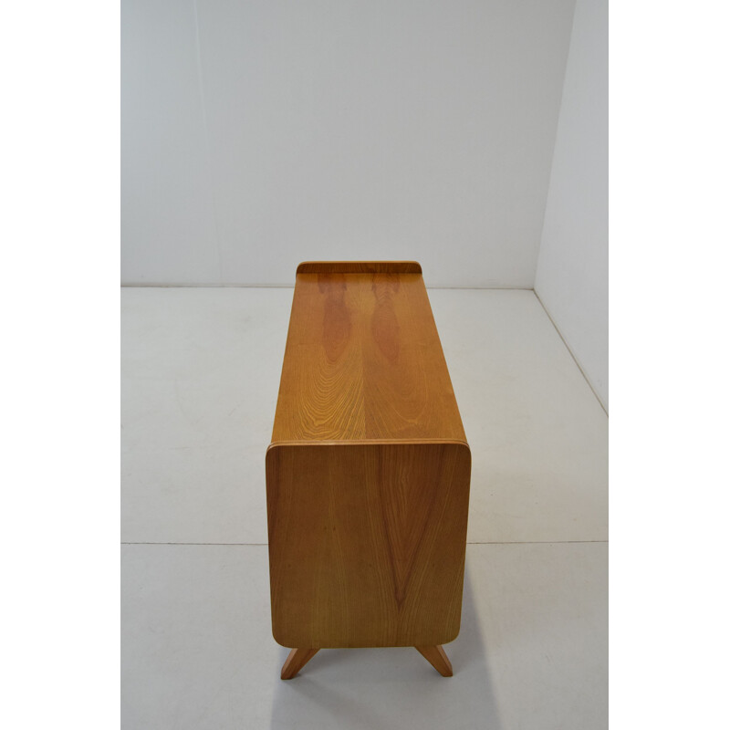 Vintage Sideboard aus Holz, Tschechoslowakei 1960