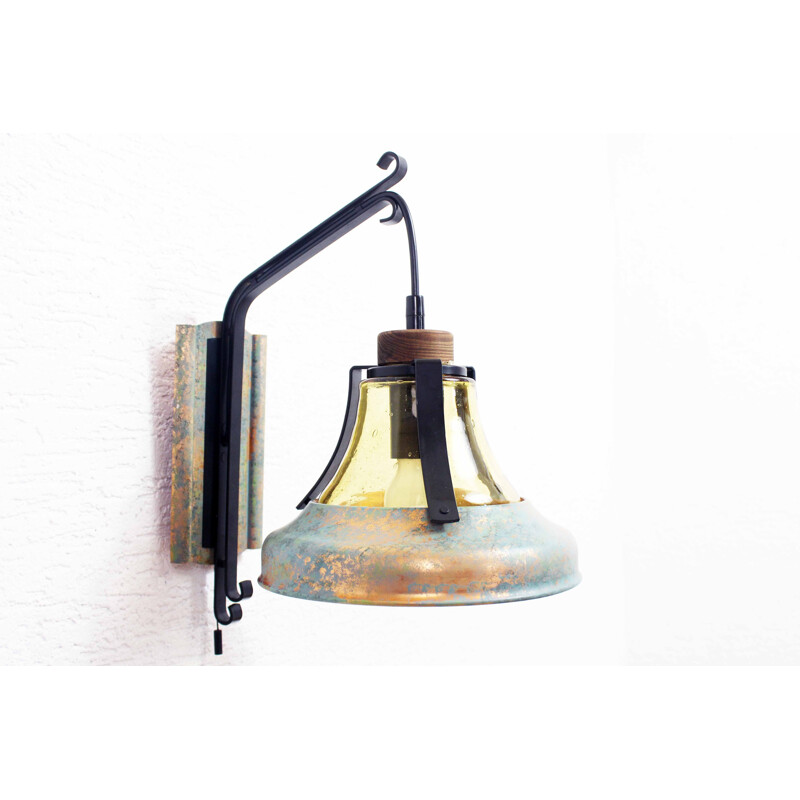 Applique lanterne vintage de Doria Leuchten, 1950-1960