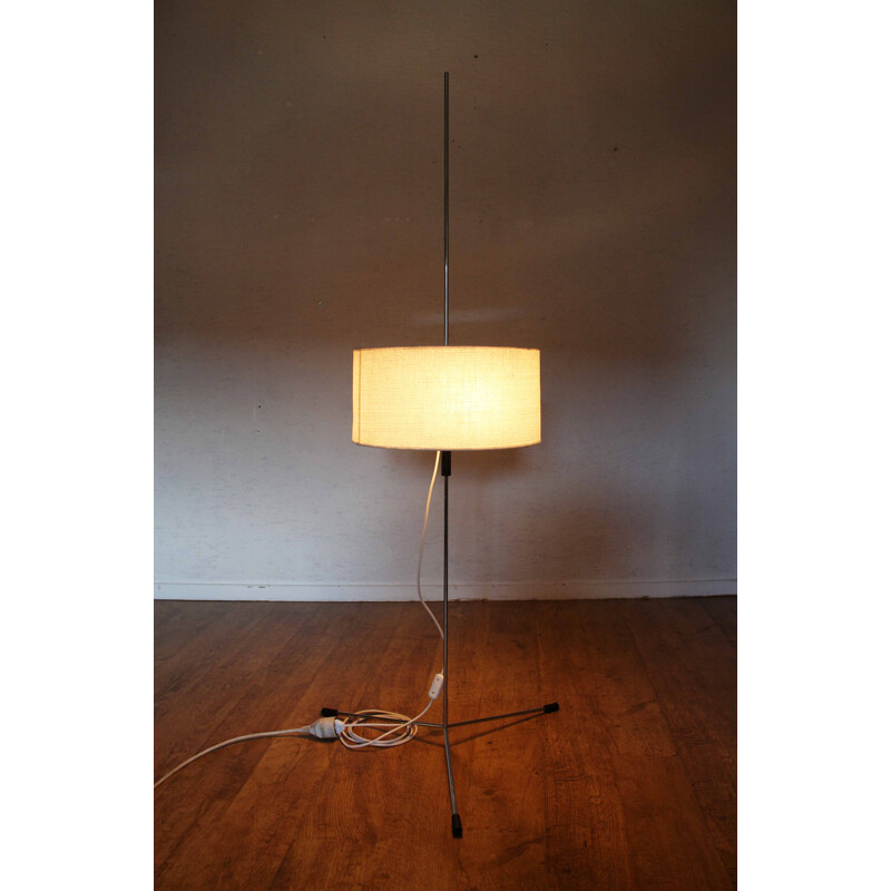 Lampadaire vintage de Ruser & Kuntner pour Knoll International, 1960