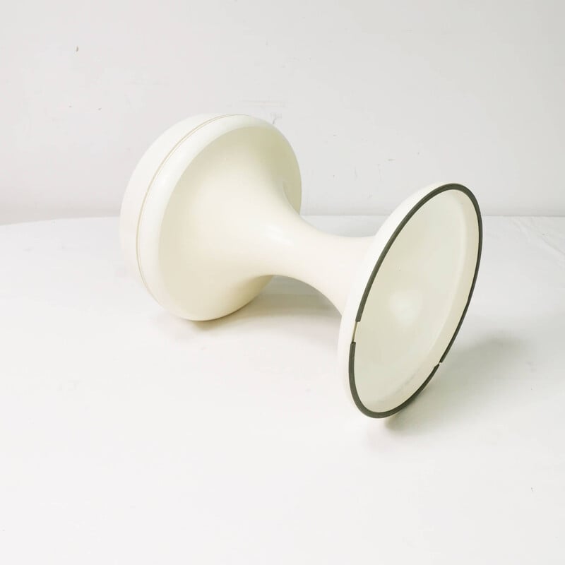 Vintage white stool by Emsa, Germany 1960s