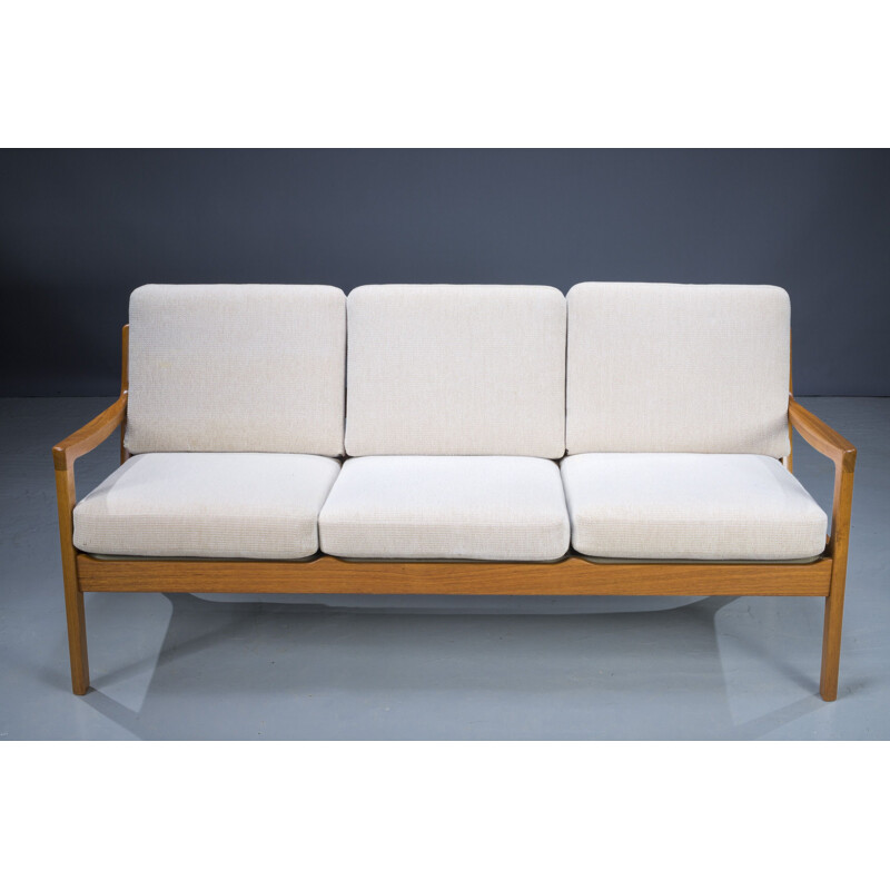 Vintage 3-seat Senator sofa by Ole Wanscher, 1960s