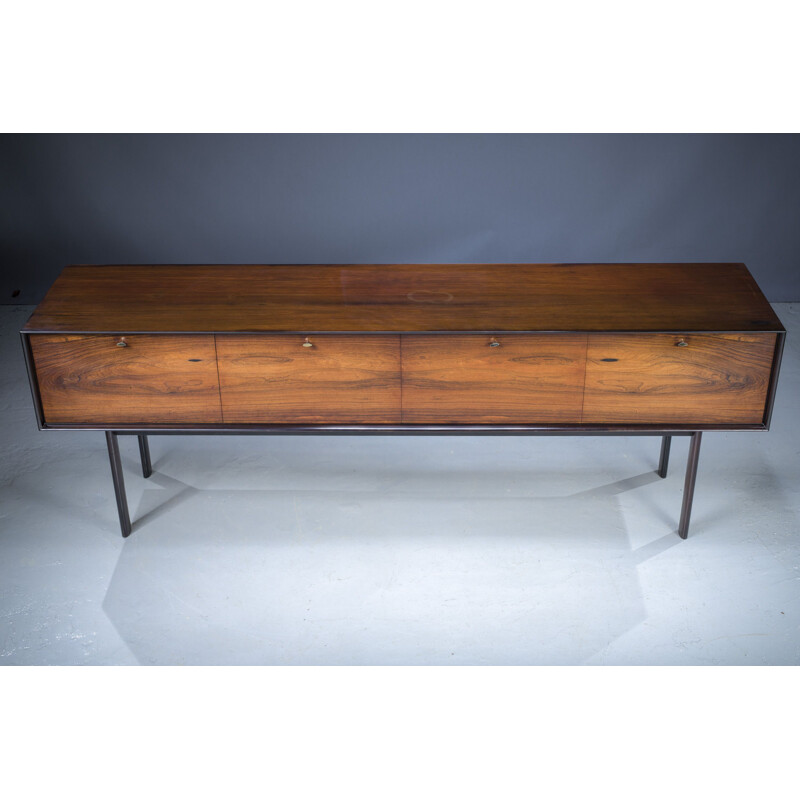 Italian vintage rosewood sideboard, 1980s