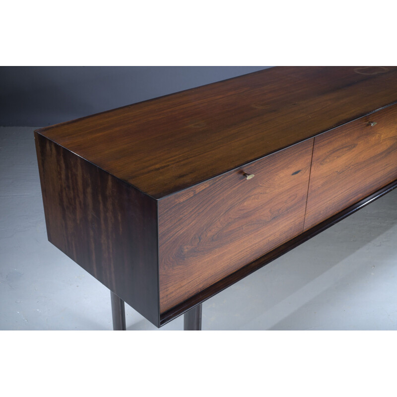 Italian vintage rosewood sideboard, 1980s