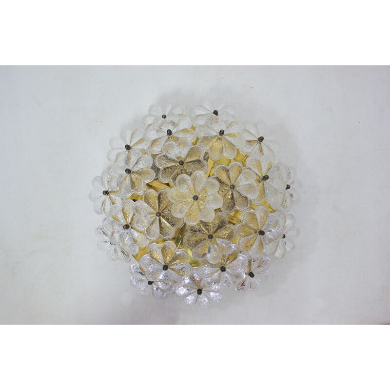 Mid-century Floral wall lamp by Ernst Palme, Germany 1960s