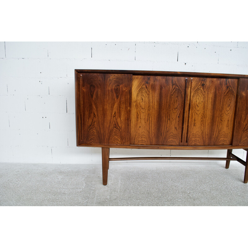 Vintage rosewood sideboard by Arne Vodder for Hp Hansen, 1960