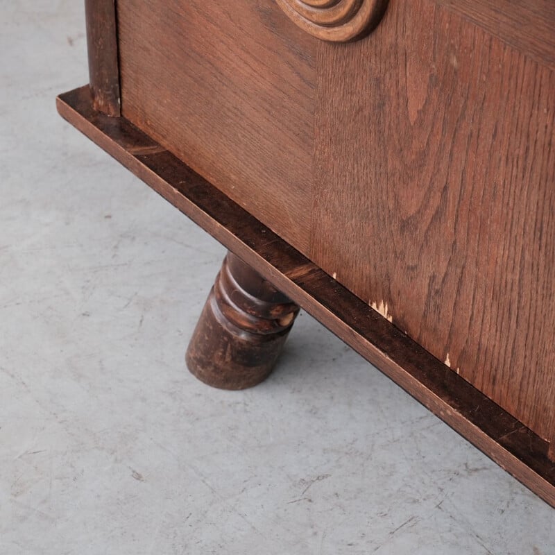 Vintage oak sideboard, France 1940