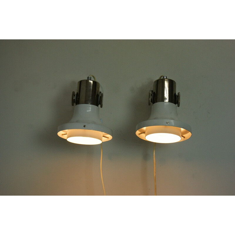 Vintage wall lamp by Pavel Grus for Lustry Kamenický Šenov, 1970s